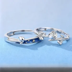 Couple Rose Rings